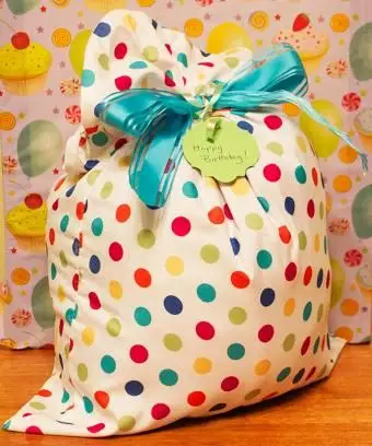 capa de almofada para presente