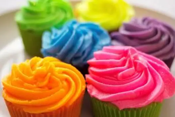 Cupcakes multicolori