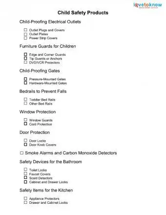 segurança infantil para impressão