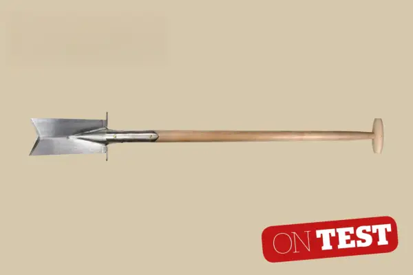 Sneeboer השתלת spade עם סקירת שלבים