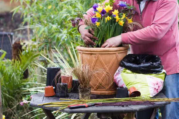 10 pomysłów na pojemniki wiosenne