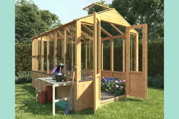 Aluminium greenhouse