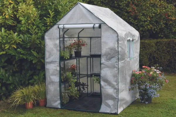 Garden Grow Premium Portable 12 Shelf Greenhouse & Cover - Verdantvows