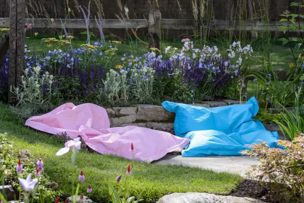 Outdoor beanbags