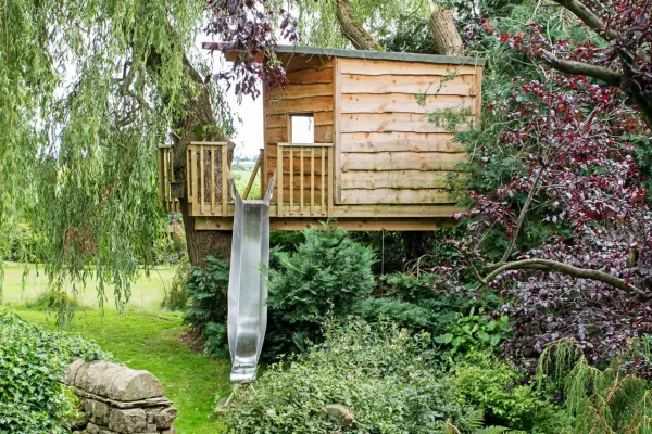 Treehouse in the garden