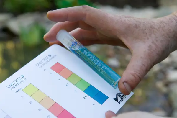 Using a soil testing kit