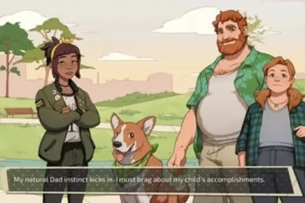 Captura de pantalla de Dream Daddy: A Dad Dating Simulator