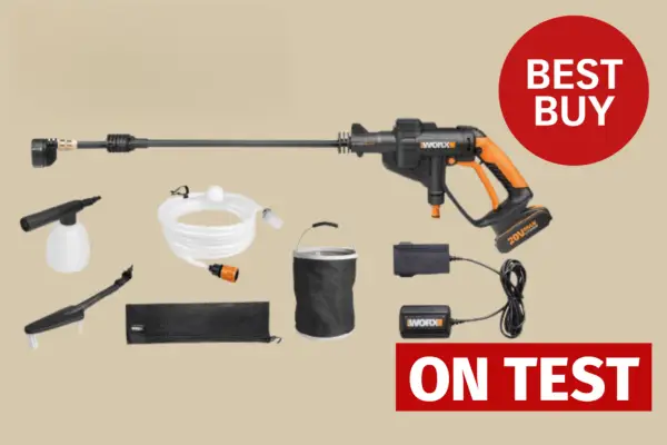 Worx Powershare Hydroshot圧力クリーナー20V WG629E.1レビュー