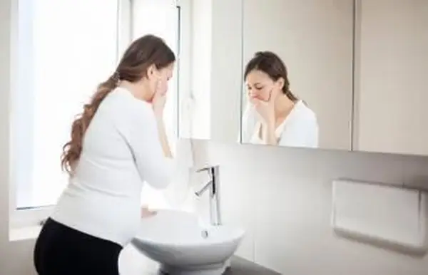 Erbrechen im dritten Trimester