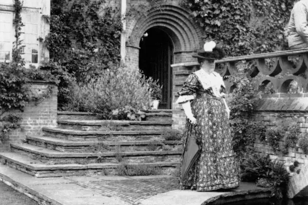Gertrude Jekyll at Deanery Garden, Sonning, Berkshire, c1901. Getty images.