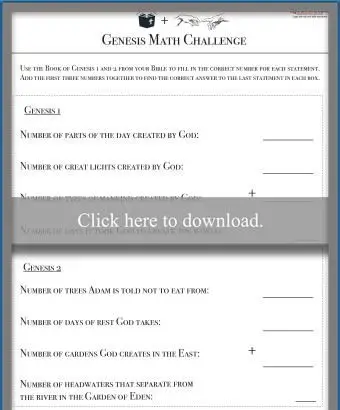 Arkusz matematyczny Genesis Work