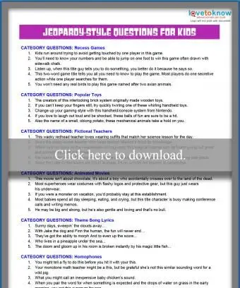 שאלות ותשובות בסגנון Jeopardy