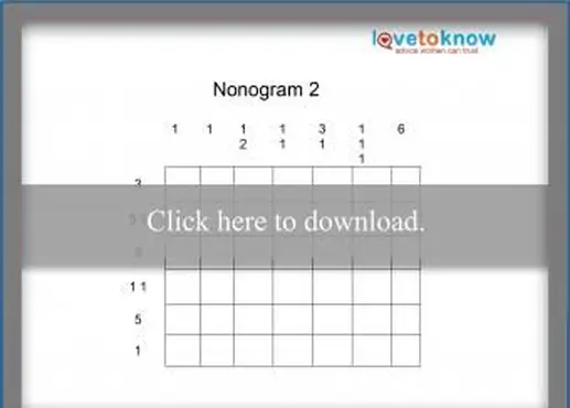 Náročné nonogramové puzzle