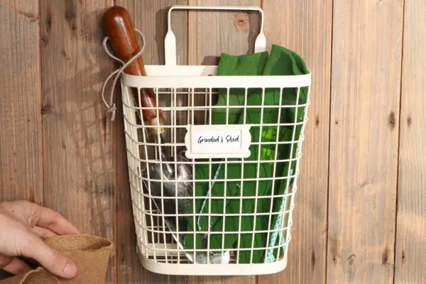 Potting Shed Wall Storage Rack - Verdantvows