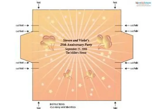 キャンディーバーラッパーテンプレート