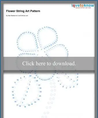 무료 꽃 문자열 패턴