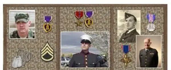 여러 서비스 직원을위한 섀도우 박스