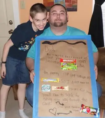 Darček k narodeninám Candygram