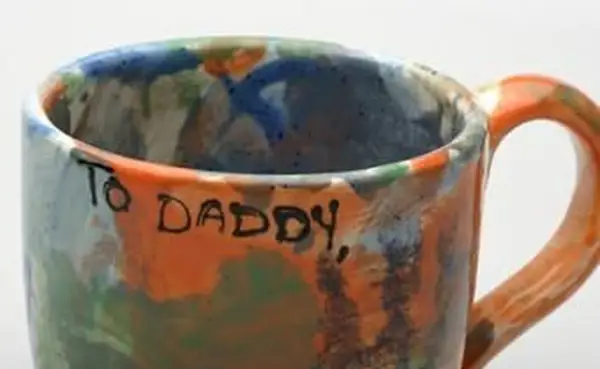 Daddy Painted Hrnček