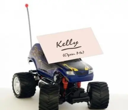 Coche de control remoto con tarjeta