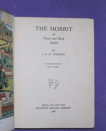 ホビットの初版