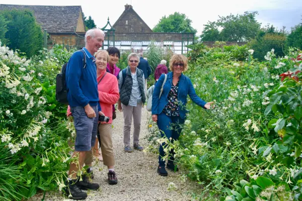 Guests visited Bourton House and Gardens