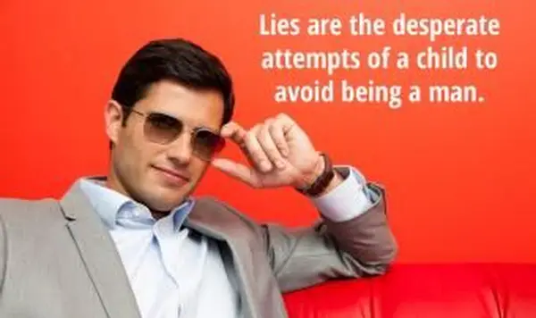 ציטוט על שקר