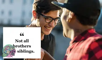 Citation d'un ami comme un frère