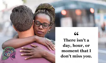 Očarujúci citát Chýbaš mi každý deň