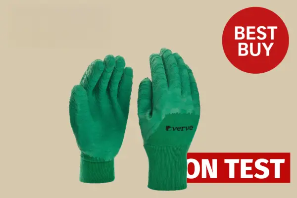 Revisão da luva de jardinagem de nylon Verve