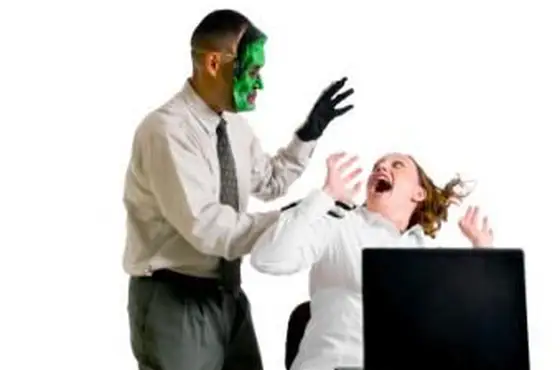 Zły wybór na biurowy dowcip