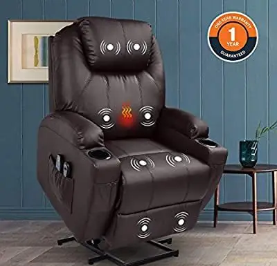 Reclinável de massagem Power Lift Magic Union