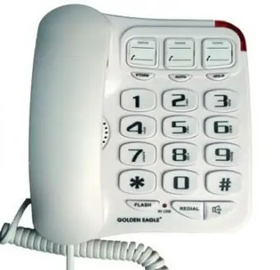 טלפון כפתור גדול