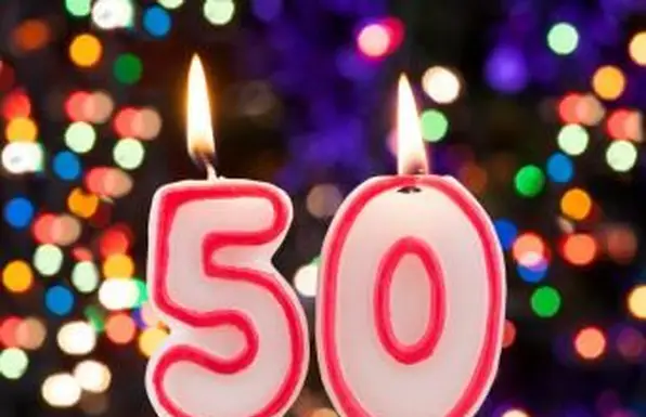 Cosas buenas de cumplir 50