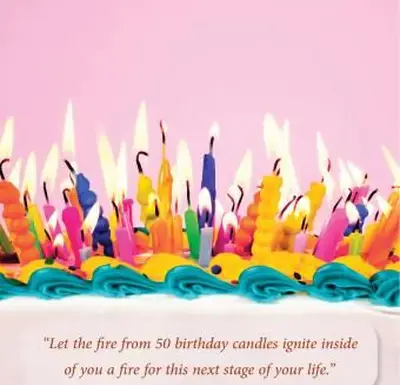 50 narodeninových sviečok