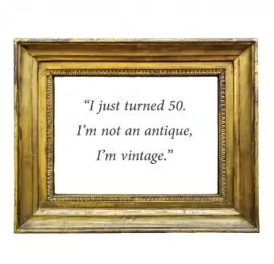 Vintage rám s citátom