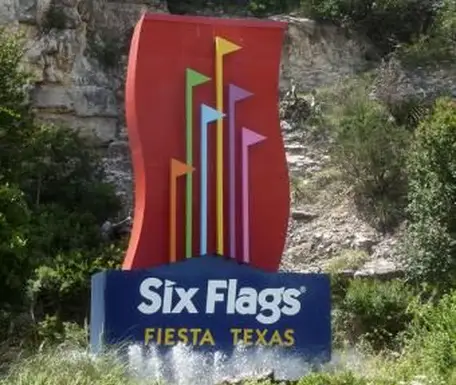 Visite du parc à thème Fiesta Texas