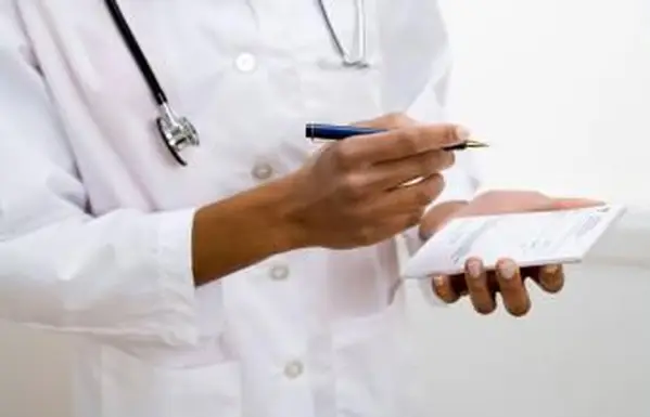מרשם כותב רופא