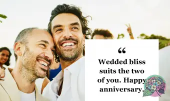 Citação de aniversário para amigos recém-casados