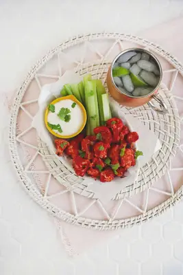 Flamin' Hot Cauliflower Wings