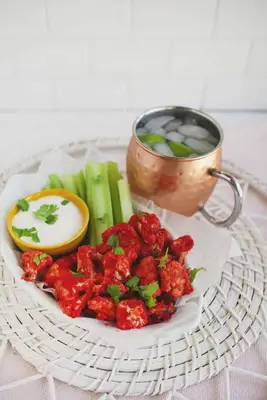 Flamin' Hot Cauliflower Wings