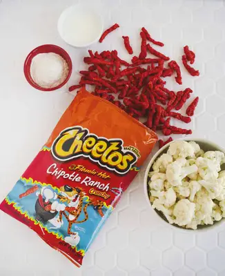 Flamin' Hot Cauliflower Wings