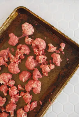 Flamin' Hot Cauliflower Wings