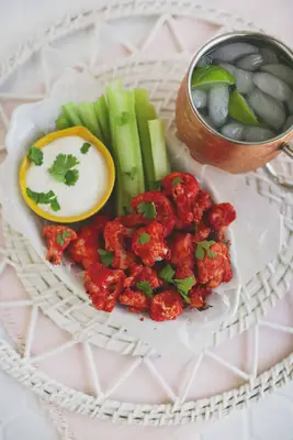 Flamin' Hot Cauliflower Wings