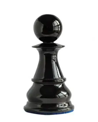 블랙 체스 폰; Dreamstime.com의 저작권 Tatjana Baibakova