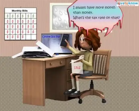 Plus de mois que d'argent