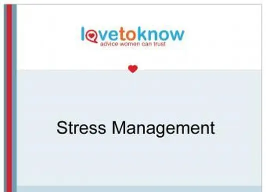 Diapositive principale de PowerPoint sur la gestion du stress