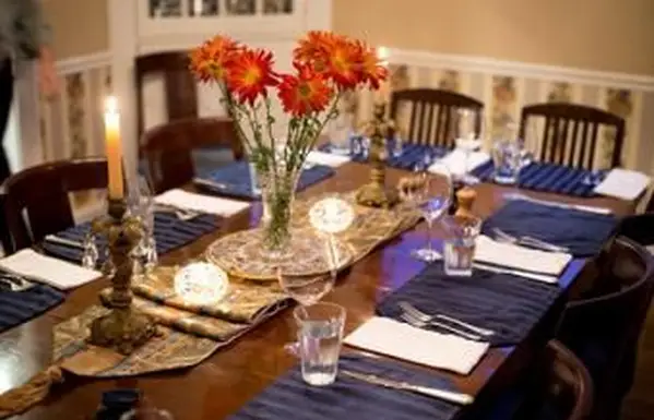 Kurzer Tischläufer, nur Herzstück