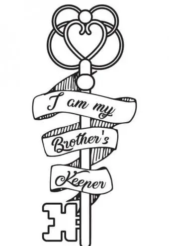 Bild von Schlüssel und Band Brother