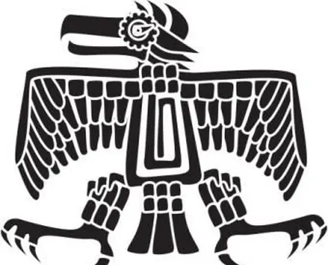 Aztekischer Adler